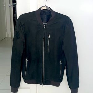 All Saints Leather Bomber